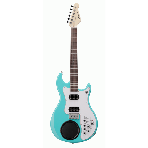 Vox APC-2 Guitar with Built-in Speaker and Effects - Aqua Green
