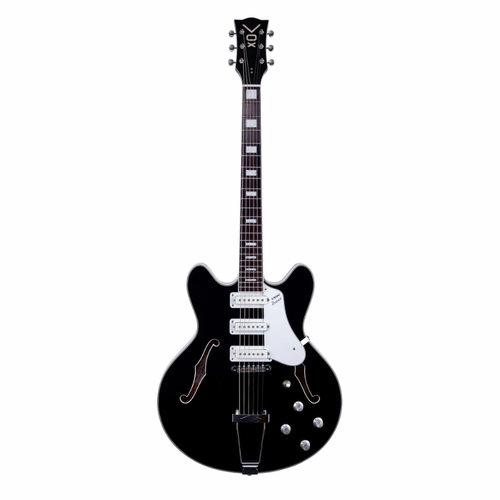 Vox Bobcat S66 Semi-Hollow Body Black Guitar