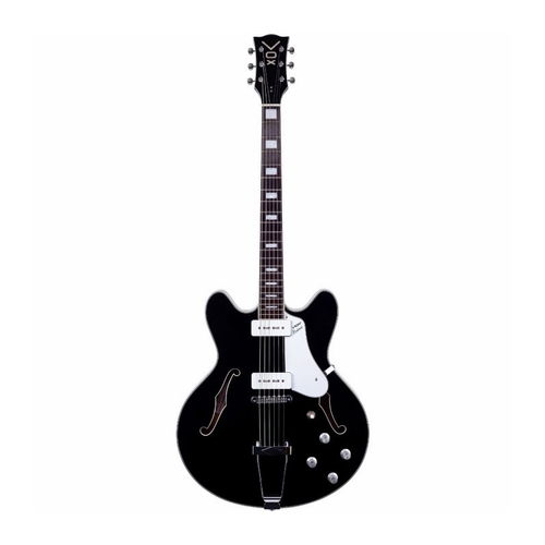 Vox Bobcat V90 Black Semi-Hollow Body Guitar