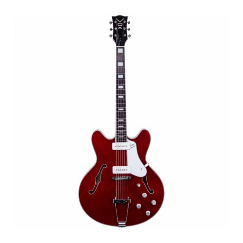VOX BC-V90-CR Bobcat V90 Cherry Red Semi-Hollow Body Guitar