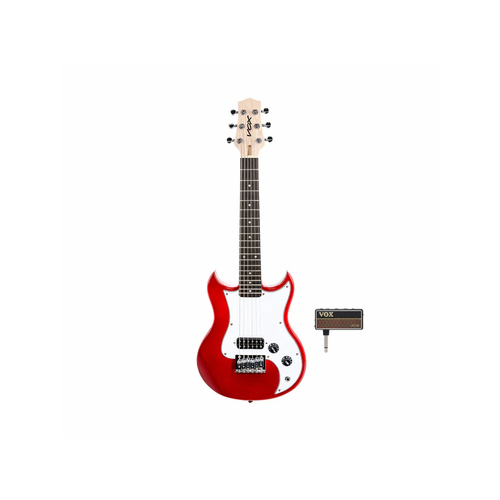 VOX SDC MINI ELECTRIC GUITAR RED W/AMPLUG