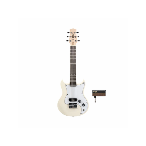 Vox SDC Mini Electric Guitar White with amPlug