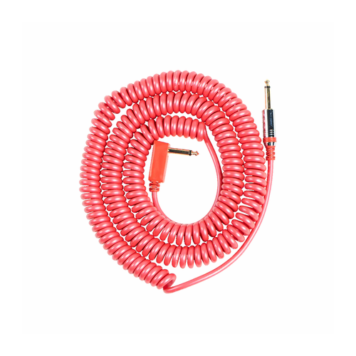 Vox VCC090RD Red Coiled Cable 9m with Mesh Bag