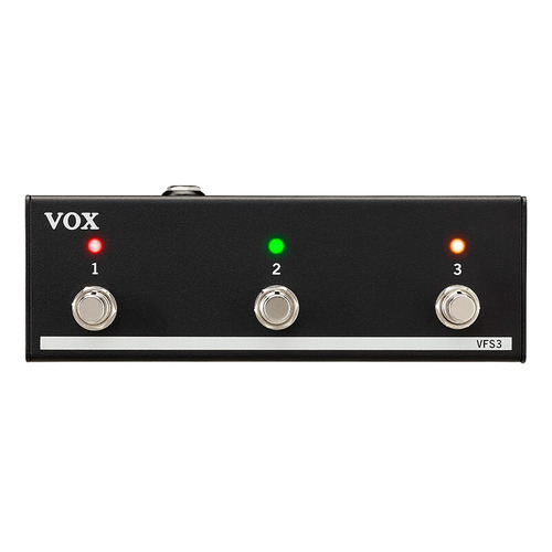 Vox VFS3 3-Button Footswitch w/ LEDs for Mini GO Amps