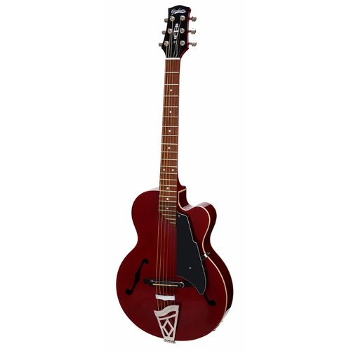 VOX Giulietta VGA-3PS Trans Red Cutaway Archtop Guitar