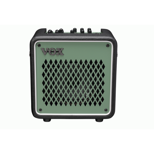 Vox Mini Go 10 Watt Green Portable Guitar Amplifier with Effects and Rhythm Machine
