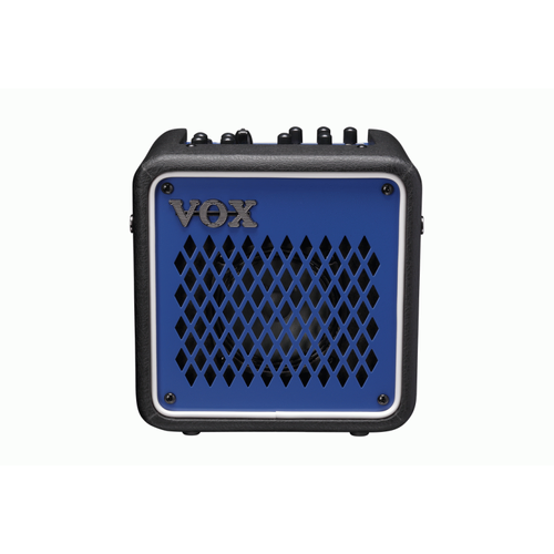 Vox Mini Go 3 Watt Amp - Lightweight, Compact, Built-in Rhythm Machine, 5-inch Speaker, Mic & AUX Inputs, Outdoor-Friendly