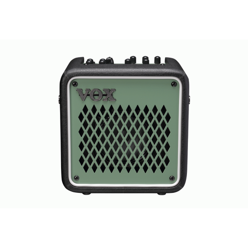 Vox Mini Go 3 Watt Green Portable Amp with Rhythm Machine and Effects