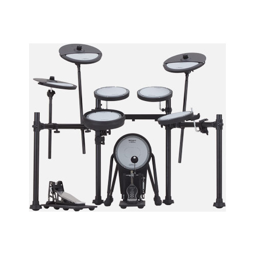 ROLAND VQD-106 Quiet Design Drum Kit - Low Noise Practice Solution for Home Drumming
