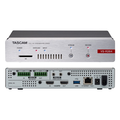 TASCAM VS-R264 Hd Av Stream Encoder/decoder