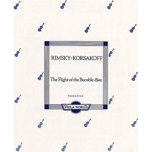 Rimsky-Korsakoff - Flight of the Bumble Bee for Viola and Piano