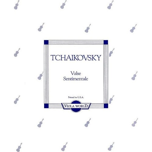 Tchaikovsky - Valse Sentimentale Viola/Piano (Softcover Book)