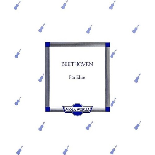 Beethoven - Fur Elise Viola/Piano (Softcover Book)
