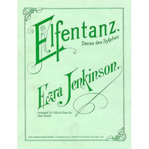 Jenkinson - Elfentanz Viola/Piano (Softcover Book)