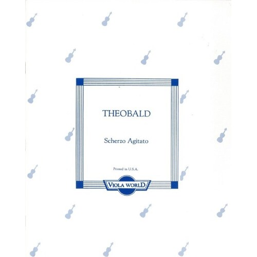 Theobald - Scherzo Agitato Viola/Piano (Softcover Book)