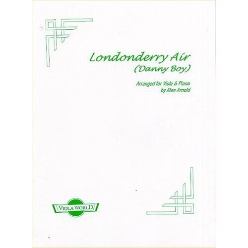Londonderry Air Viola/Piano Arr Arnold (Softcover Book)