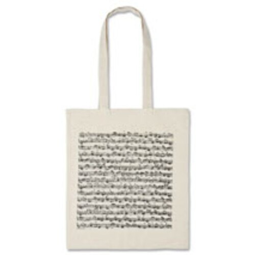 Totebag Sheet Music White Long 