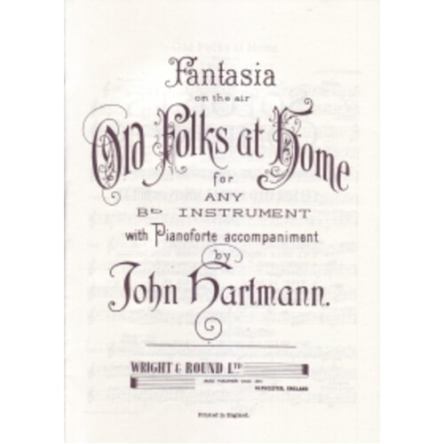 Old Folks At Home Fantasia Trumpet Piano 
