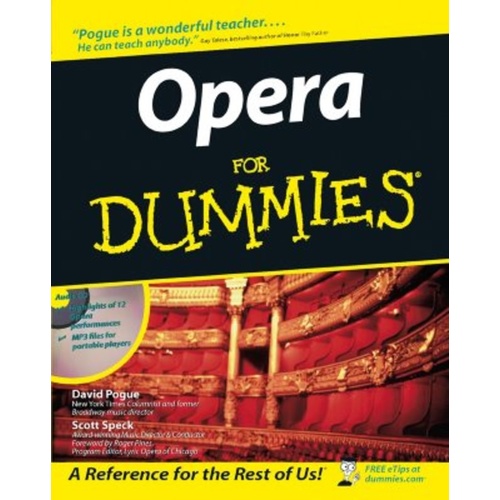 OPERA FOR DUMMIES Book/CD