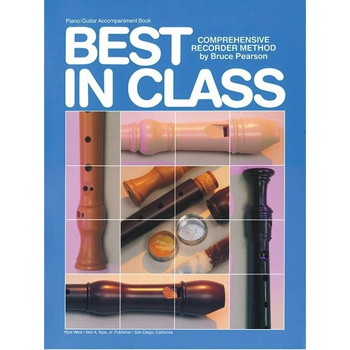 Best In Class Recorder Method - Piano/Guitar Accompaniment