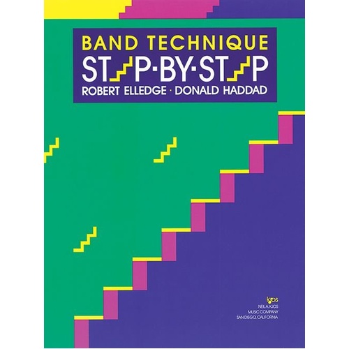 Band Technique Step-By-Step - Eb Alto Clarinet by Neil A. Kjos Music Company