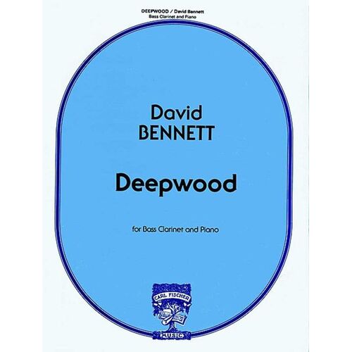 Deepwood Bass clarinet Piano (Softcover Book)