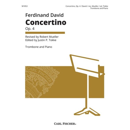 David - Concertino Op 4 Trombone/Piano 