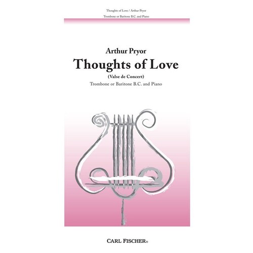 Pryor - Thoughts Of Love Trombone/Piano (Softcover Book)