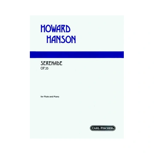 Serenade Op 35 for Flute and Piano Sheet Music