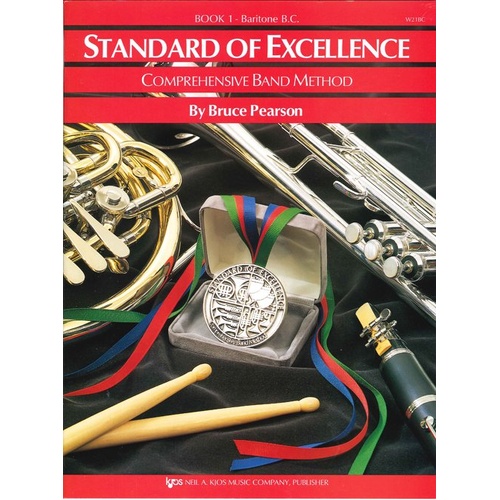 Standard of Excellence Book 1 Baritone B.C. by Bruce Pearson