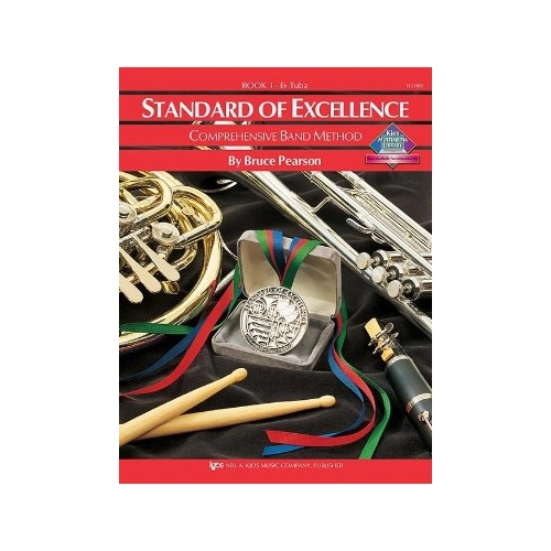 Standard of Excellence Book 1 E Flat Tuba by Bruce Pearson, 56 Pages, Neil A. Kjos Music Company