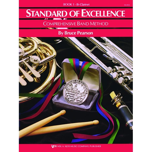 Standard of Excellence Book 1 Clarinet by Bruce Pearson - 48 Pages, Kjos Music Company