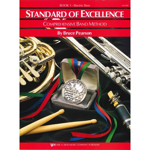 Standard of Excellence Book 1 Electric Bass by Bruce Pearson