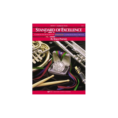 Standard of Excellence Book 1 Conductor Score by Bruce Pearson