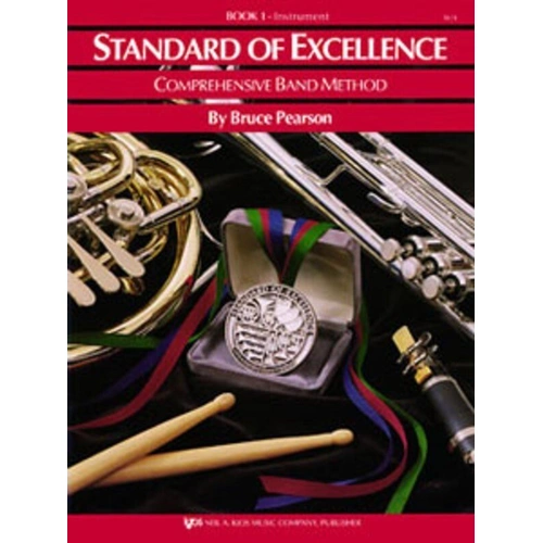 Standard of Excellence Book 1 Trumpet/Cornet by Bruce Pearson, 48 pages, Neil A. Kjos Music Company, Comprehensive Band Method