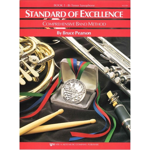 Standard of Excellence Book 1 Tenor Saxophone by Bruce Pearson