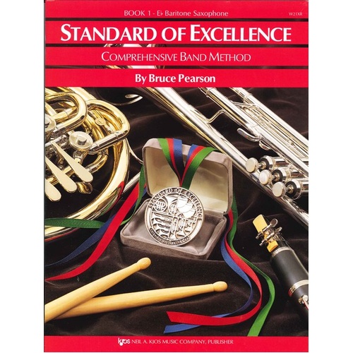 Standard of Excellence Book 1 Baritone Saxophone by Bruce Pearson
