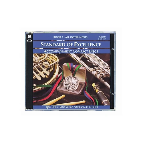 Standard of Excellence Book 2 Accompaniment 2CDs Set by Bruce Pearson