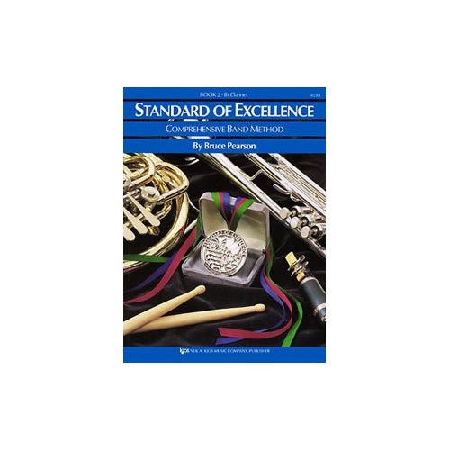 Standard of Excellence Book 2 for Clarinet by Bruce Pearson