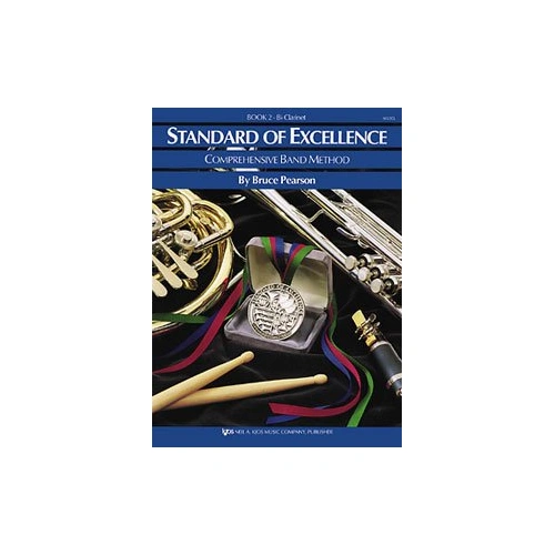 Standard of Excellence Book 2 Trumpet/Cornet by Bruce Pearson - 48 Pages, Kjos Music Company