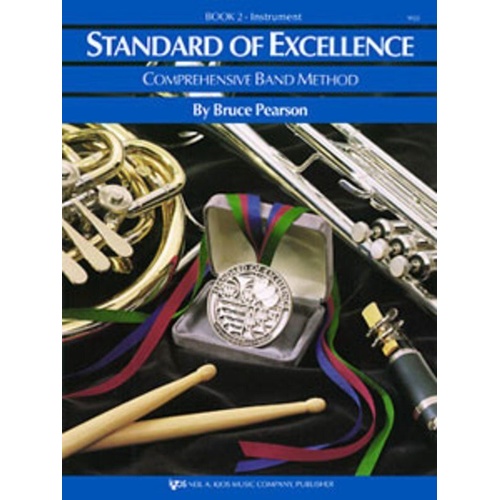 Standard of Excellence Book 2 Tenor Saxophone by Bruce Pearson, 48 Pages, Kjos Music Company