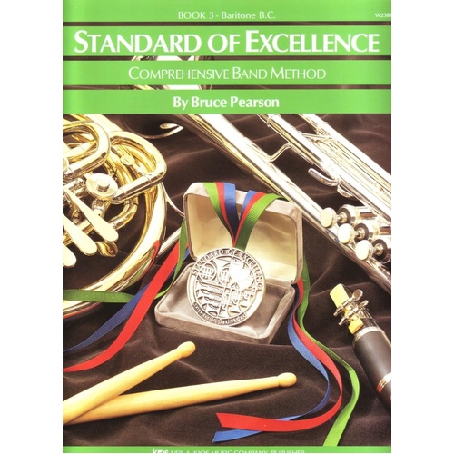 Standard of Excellence Book 3 Baritone B.C. by Bruce Pearson