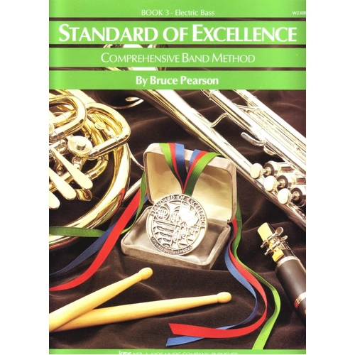 Standard of Excellence Book 3 Electric Bass by Bruce Pearson