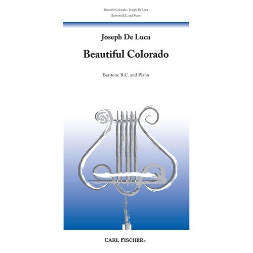 De Luca - Beautiful Colorado Euphonium Piano Sheet Music