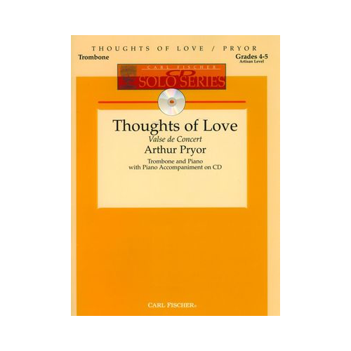 Thoughts of Love - Trombone and Piano Book with Accompaniment CD