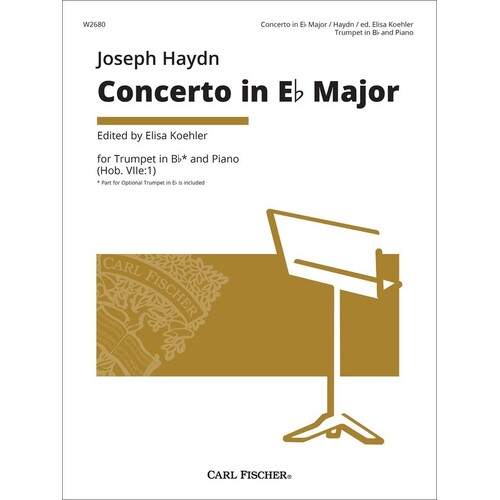 Haydn - Concerto E Flat Major Trumpet/Piano (Softcover Book)
