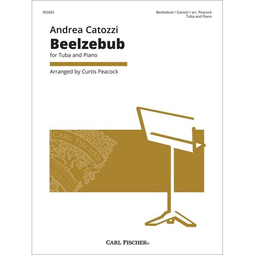 Catozzi - Beelzebub Tuba/Piano (Softcover Book)