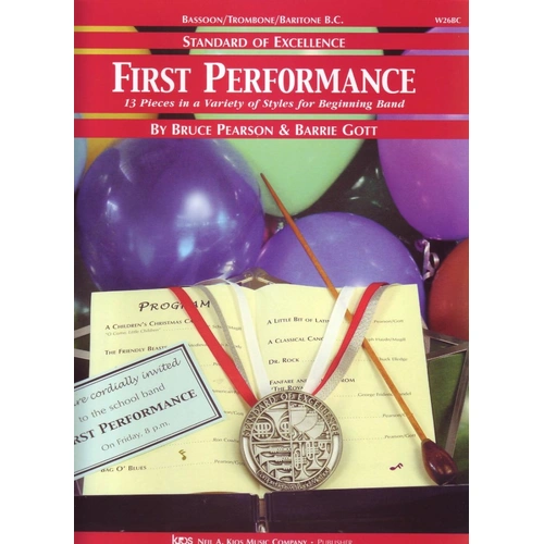 First Performance for Bassoon, Trombone, Baritone B.C. - 13 Songs for Concert Band by Barrie Gott & Bruce Pearson