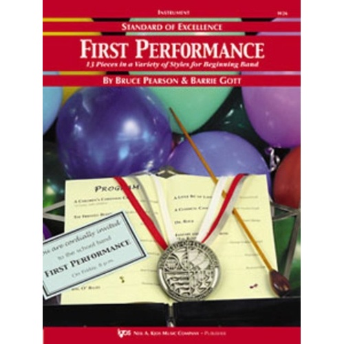 First Performance Tenor Saxophone - Concert Band Collection for Beginners