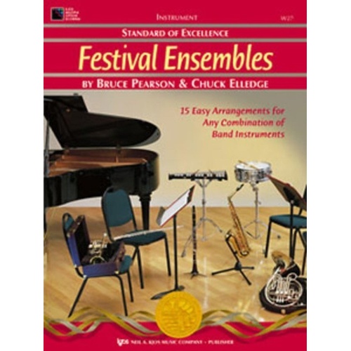 Festival Ensembles B Flat Tenor Saxophone by Neil A. Kjos Music Company, 32 pages